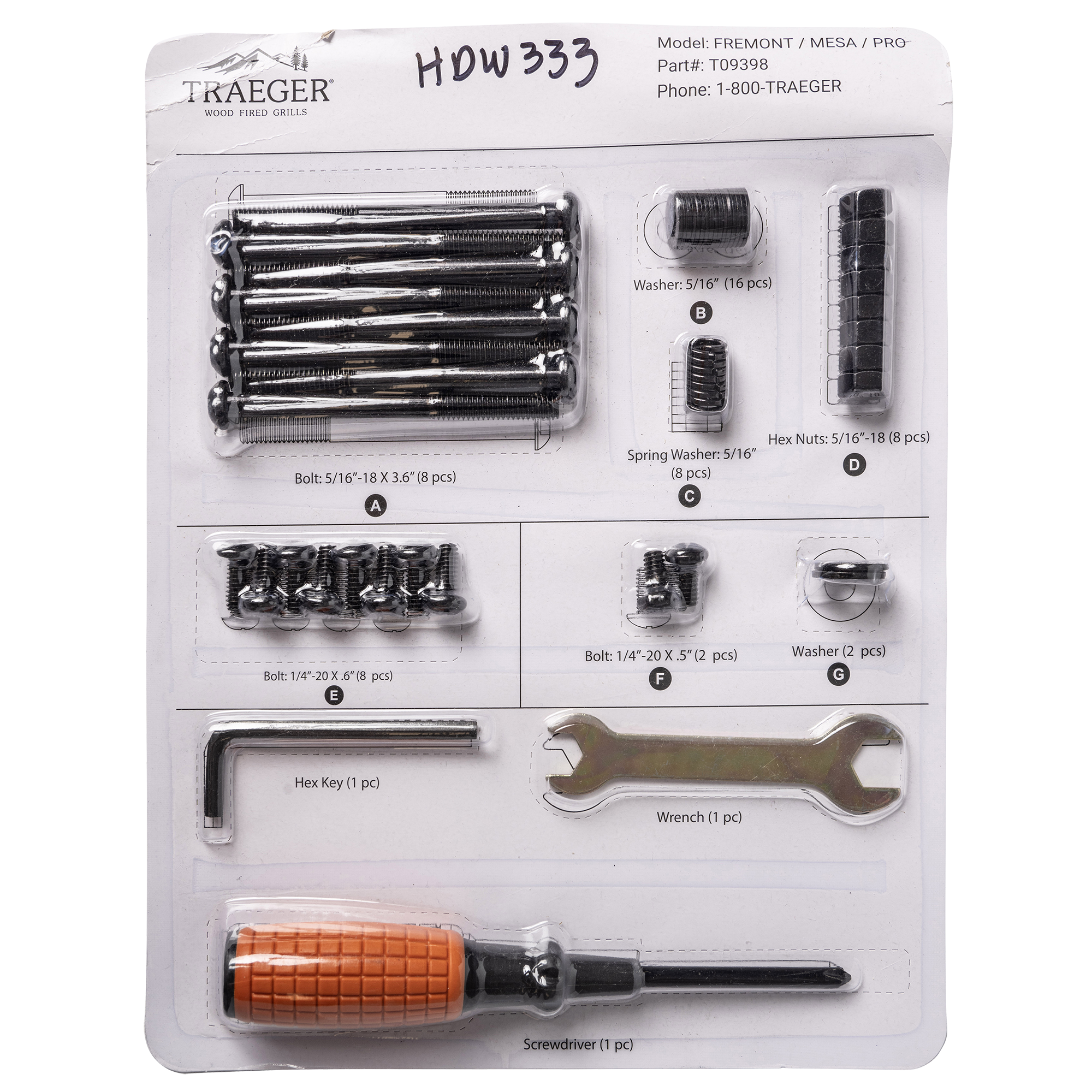 traeger-hardware-kit-pro-22-34-part-HDW333